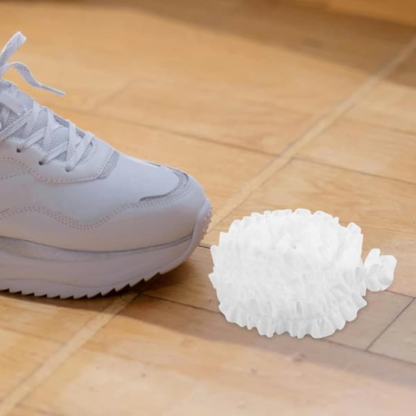 2 par elastiske sneakersnørebånd til kvinder med flæser, dekorative brede snørebånd som erstatning