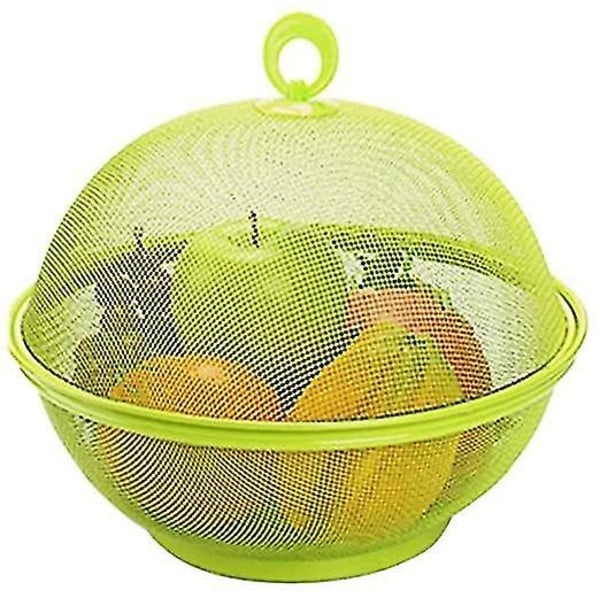 Fruktkorg med insektsskydd, grön, kök