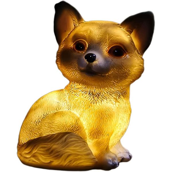 Dekorativ Vandafvisende Harpiks Havefigur - Hundemotiv Hund