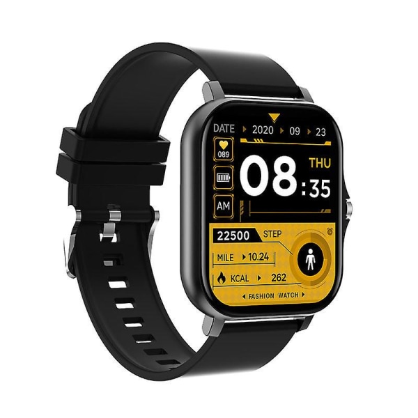 Smartwatch Sports Armbånd Bluetooth Opkald Trin Tælling Hjertefrekvens Touch Screen Smart Armbånd Silver gray
