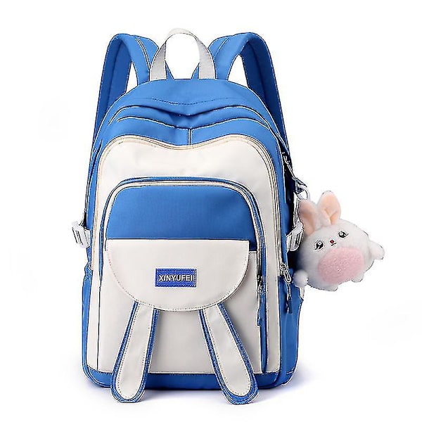 Liten Anti-Tyveri Ryggsekk for College Blue