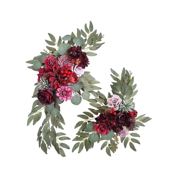 Bröllopsbåge Blomma Stor Horn Blomma 75x40cm Dekoration