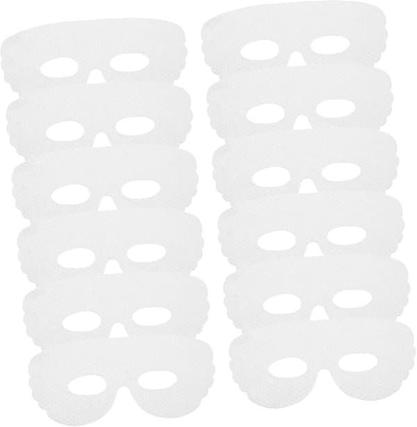 100 st engångsögonlappar av non-woven för hudvård Spa Ansiktsögonlapp