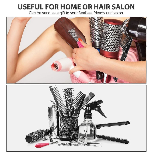 4st hårborste rengöringsverktyg kamrengöring hårborste hårborste renare Rake för att ta bort smuts Hom-yuhao