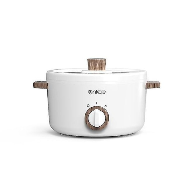1,5l elektrisk kokkärl Hotpot Bärbar Multicooker-ångkokare