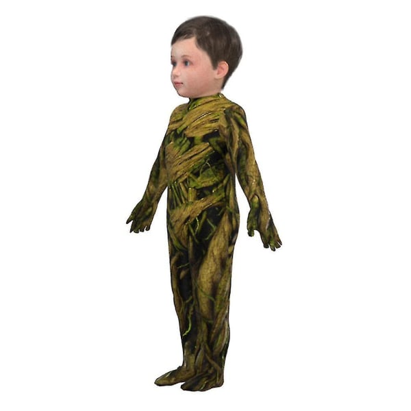 I'm Groot -asu Guardians Of The Character Tights Groot Bodysuit naamioilla Set Lapsille Unisex 5-6 Years