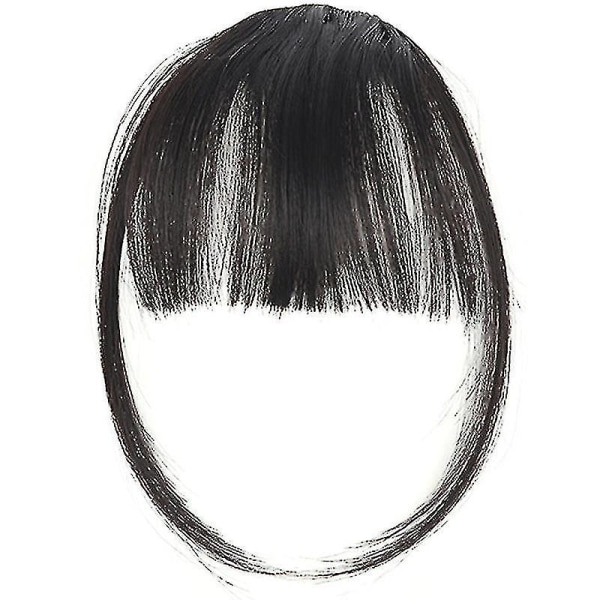 Thin Air Fringe Bangs Hair Clip On In Front Hairpiece Fake Hair Extensions