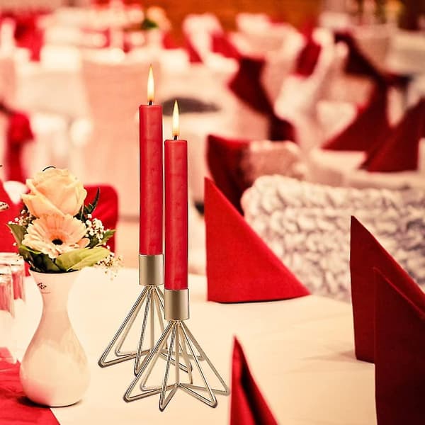 Valentinsdag Lysestaker Lysestakeholdere Spisselysstaker Sett