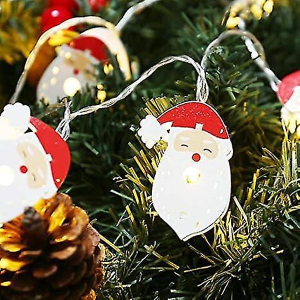 Christmas Santa String Light Outdoor Indoor Home Party