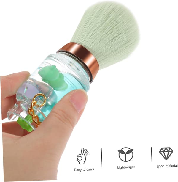 Blush Beauty Tool Gastankformet Makeupbørste til Kinder Bærbar Kosmetikbørste
