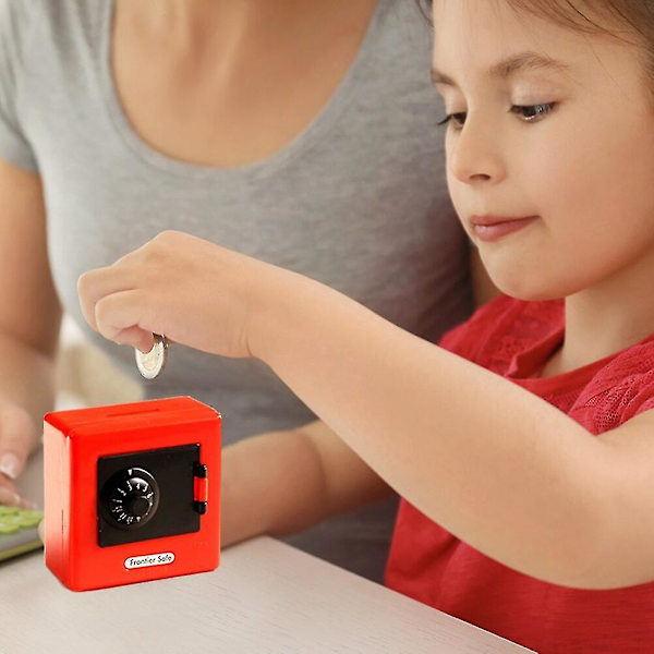 Mini Sparbössa med Kombinationslås Piggy Deposit Safe Box