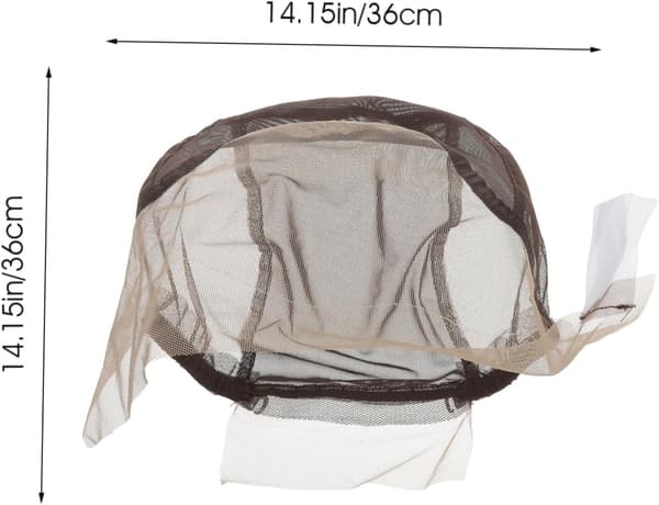 Parykkhette Mesh Pustende Lace Front Parykk Dome Stil Mesh Hetter for Hårstyling