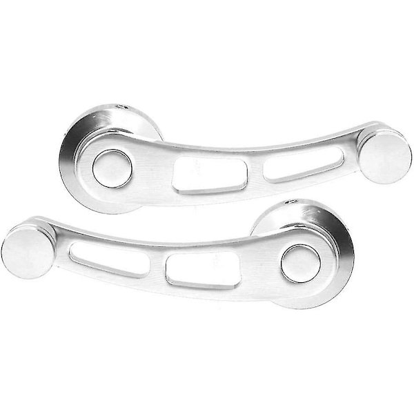 Fönstervevhandtag Fönsterhandtag Lyftvev Passar Chevrolet Klassisk Bil (silver) (2 st)