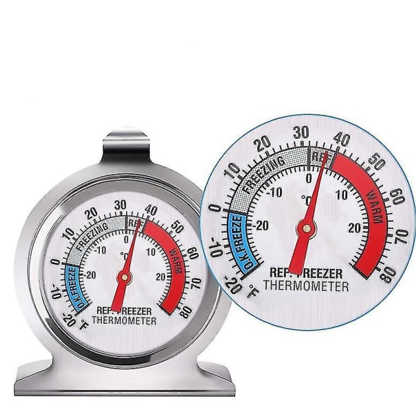 2 stk Ovn Termometer Instant Lesing Kroken Panel Base