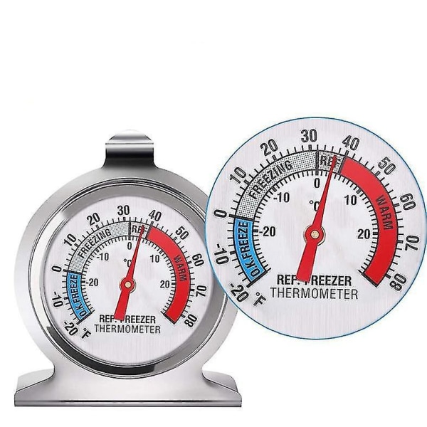 2 stk Ovn termometer Øyeblikkelig lese krok Panel Base