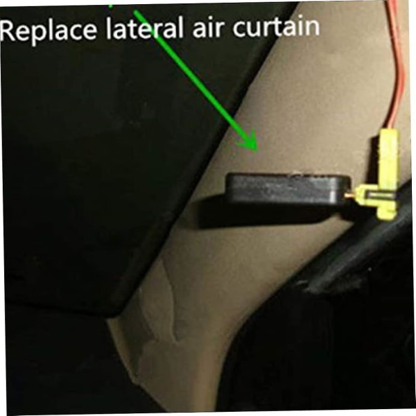 Airbag Simulator Tester Modstand Bypass Fejlfinding Auto OBD-II Motorsystem Diagnostiske Værktøjer (sort) (4 stk)