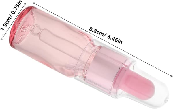 5 stk. eterisk oljeflaske glassdråpeflasker påfyllbare reiseflasker