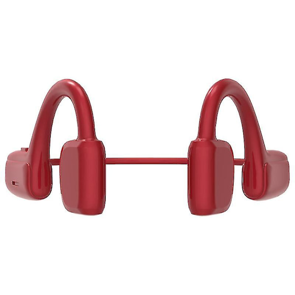 Luun johtamisen Bluetooth-langattomat avoimet kuulokkeet Red
