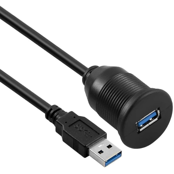 USB-panel innfelt kabel 1m 3.3ft forlengelse. c5c1 | Fyndiq