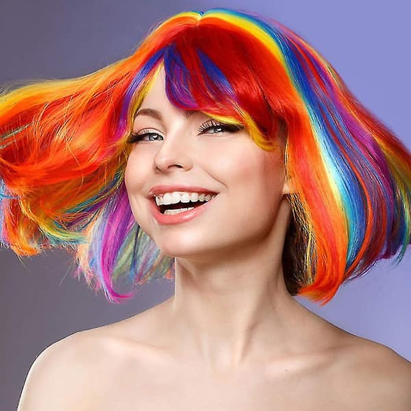 6 Stykker Tipping Cap Høylys Hårhette Hårstyling Verktøy (blå)
