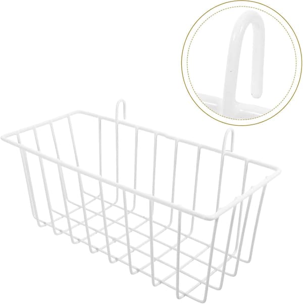 Trådkurv Organizer Badeværelse Sæbe Shampoo Holder Kurv