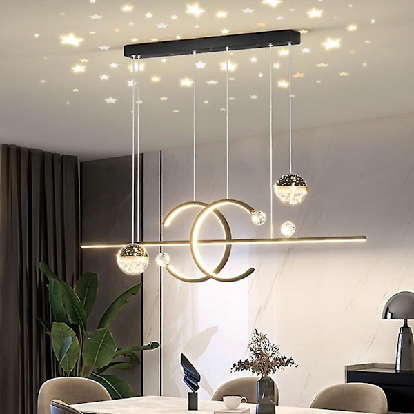 100 Cm Hängande Lykta Design Hänglampa Metall Modern