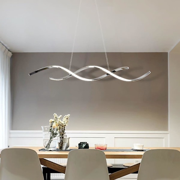 Led Pendellampe Lineær 90cm Justerbar Dæmpbar