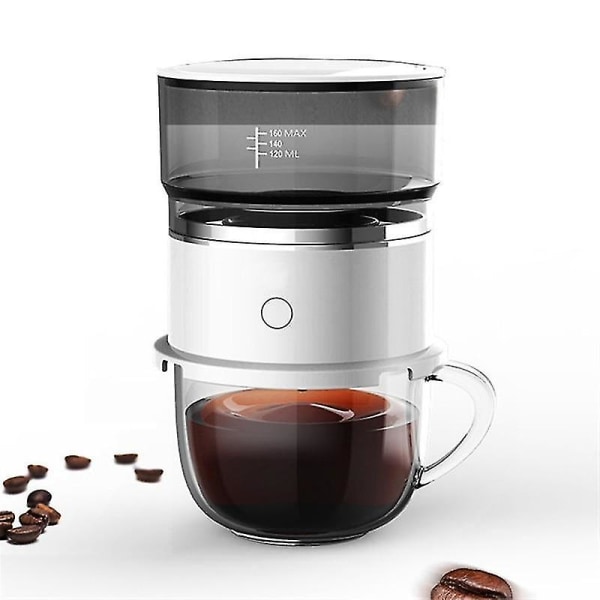 Kaffe- och tebryggare 3-i-1 med keramisk kopp, elektrisk
