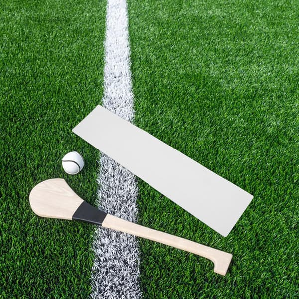 Baseball Hjemmeplate Matte og Pitcher Markørsett, Hvit Rektangulær Softball Base