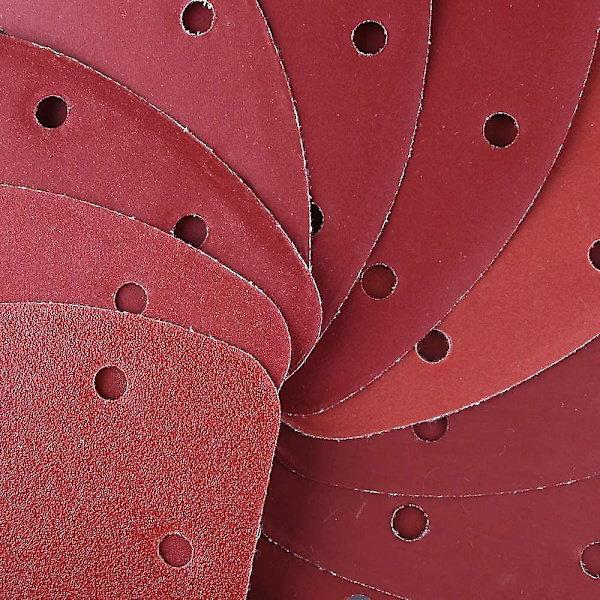 60 st Velcro Slippapper för Mus 92x140mm Blandade Korn Trianglar