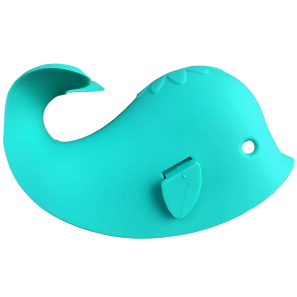 Haneformet Badekar Baby Badekar, Haneformet Badekar Baby Badekar Silikon Hval Til Børn, Badekarudløbsdækning Baby Badekar Green