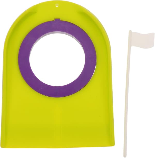 6 kpl golfputtauskupit lipuilla, mini sisä- ja ulkogolfputtausharjoitteluvälineet