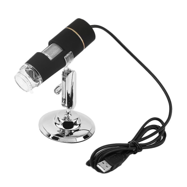 Digital 50-500x 2MP USB 3.0 8LED mikroskopforstørrelsesglass