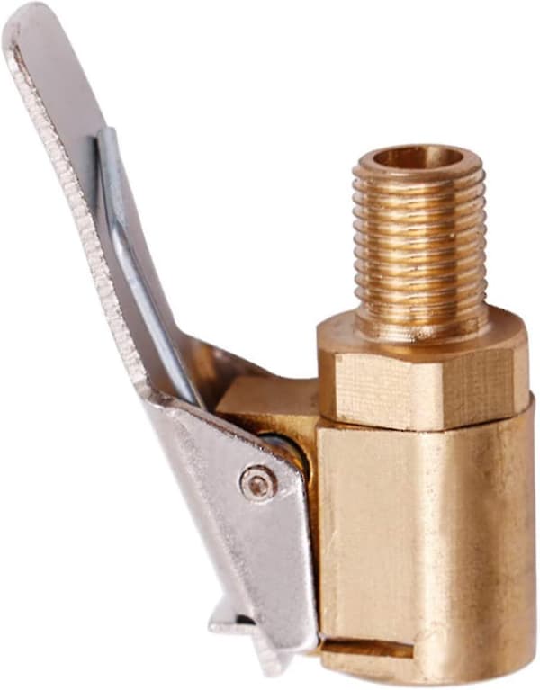 Dekkluftnipler, Messing Dekkventil Luftpumpe Klips, Bilpumpe Tilbehør Tråd Dysen Adapter