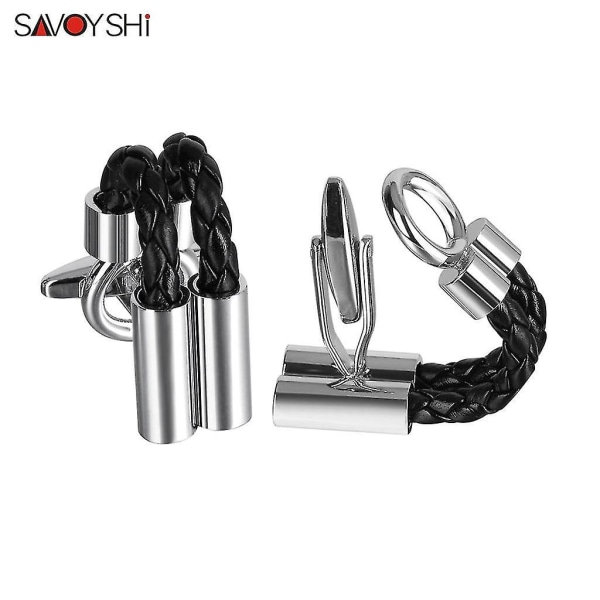 Savoyshi Leather Link Kalvosinnapit Miesten Business Gift
