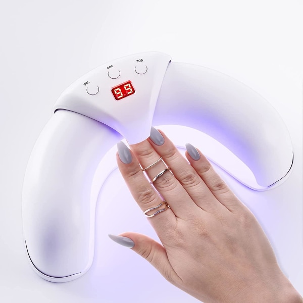 Neglelampe 36w Led Uv Gel Neglelampe Bærbar Negletørker Intelligent Automatisk Induksjon