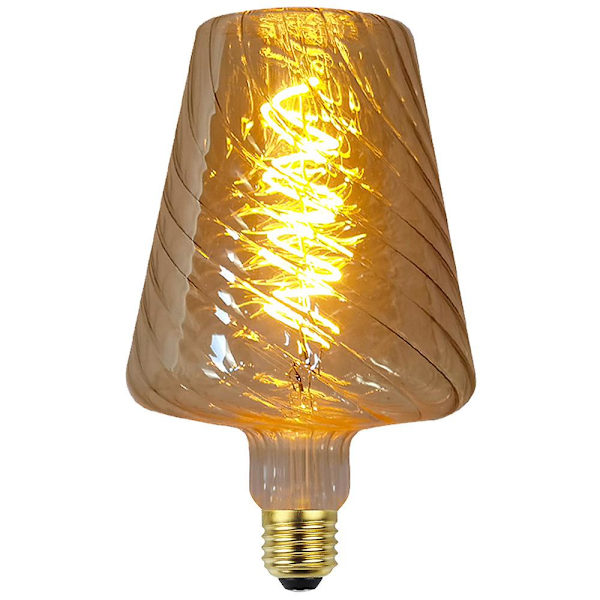 E27 220-240v 2300k 4w LED Liten Skrivbordslampa Glödlampa (guld)