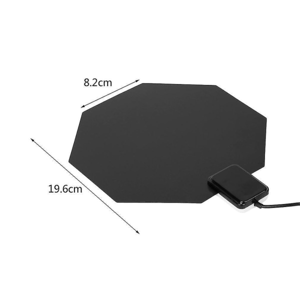 Långräckviddig Förstärkt UHF Inomhus-TV HDTV-Antenn