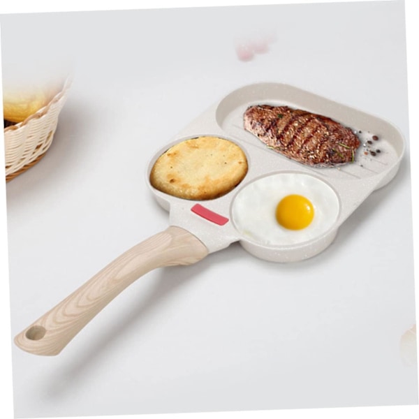Frukost Äggpanna Non-Stick Stekpanna Set Camping Multifunktionell Enkel Rengöring