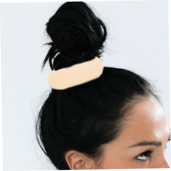 Hårkrøller Bun Maker Donut Bun Hårvridningsverktøy for kvinner Skoleutstyr U-formede klips