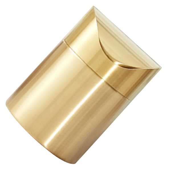 Mini skraldespand i rustfrit stål, luksusdesign, elegant finish, multifunktionel, pladsbesparende