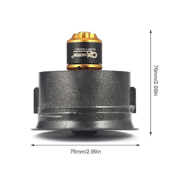 64Ch QF2611 5-Bladet 3S Brushless Outrunner Motor Fan