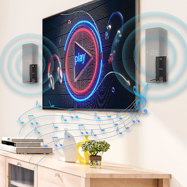 Stålveggfeste for Omnijewel 650 Surround-høyttalere 700