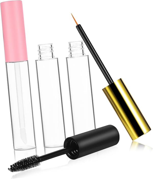 Eyeliner Tube og Tomme Lip Gloss Beholdere Påfyllbare Kosmetikkrør