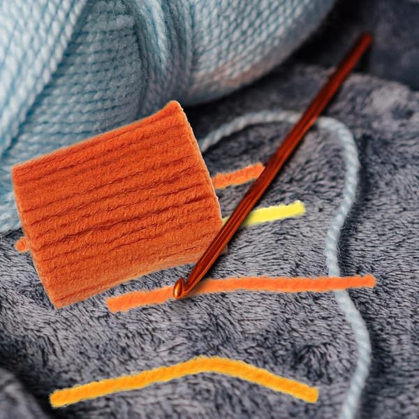 12 kpl Latch Hook -lankaa DIY-maton kirjontatarvikkeet matonvalmistukseen