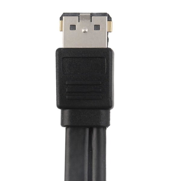 Strøm eSATA 5V 12V Combo til 22-pin SATA HDD Adapterkabel