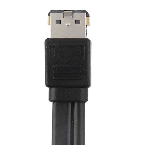 Strömsatt eSATA 5V 12V Combo till 22-stifts SATA HDD-adapterkabel
