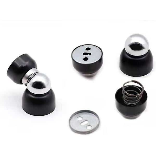 Magnetisk Dörrstopp Golv Svart Dörrstopp Magnetisk Vägg Dörrstopp