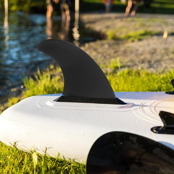 3 stk. Paddleboard Finner Sæt 5,4 tommer Surfboard Halefinner med Base til Venstre, Midten