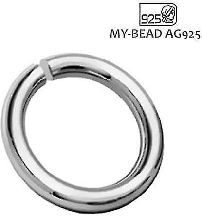 20 stk. Bindingsringe Springringe 3mm 925 Sterling Sølv
